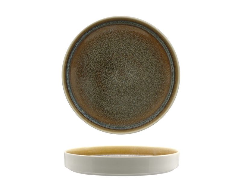 Stackable Flat Plate 28 cm Caldera Yellow - Sango Hospitality