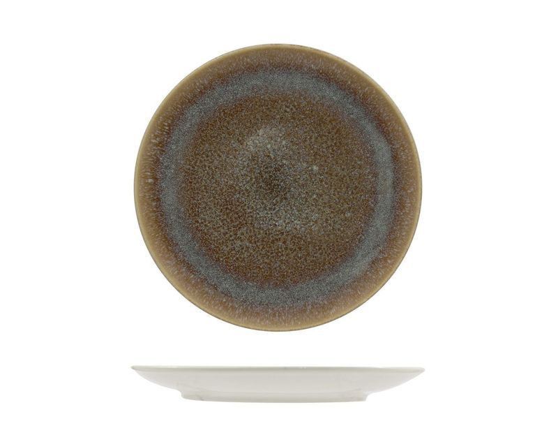 Flat Plate 23 cm Caldera Yellow - Sango Hospitality
