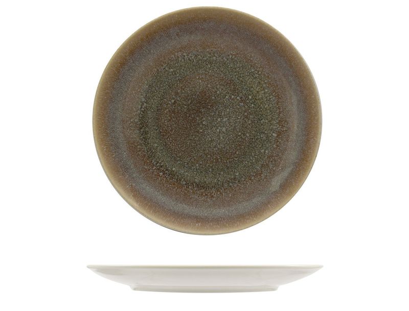 Dinner Plate 27 cm Caldera Yellow - Sango Hospitality