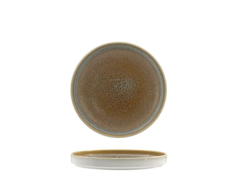 Stackable Flat Plate 20 cm Caldera Yellow - Sango Hospitality