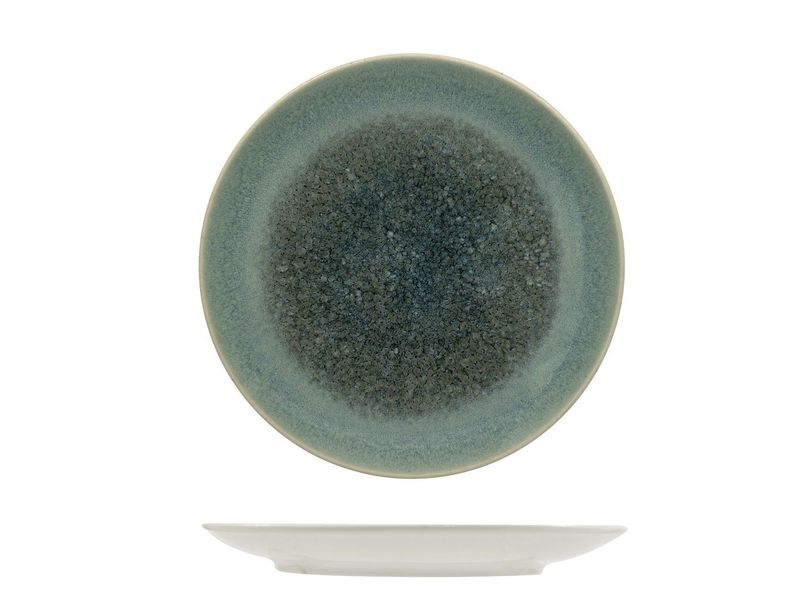 Flat Plate 23 cm Caldera Grey - Sango Hospitality