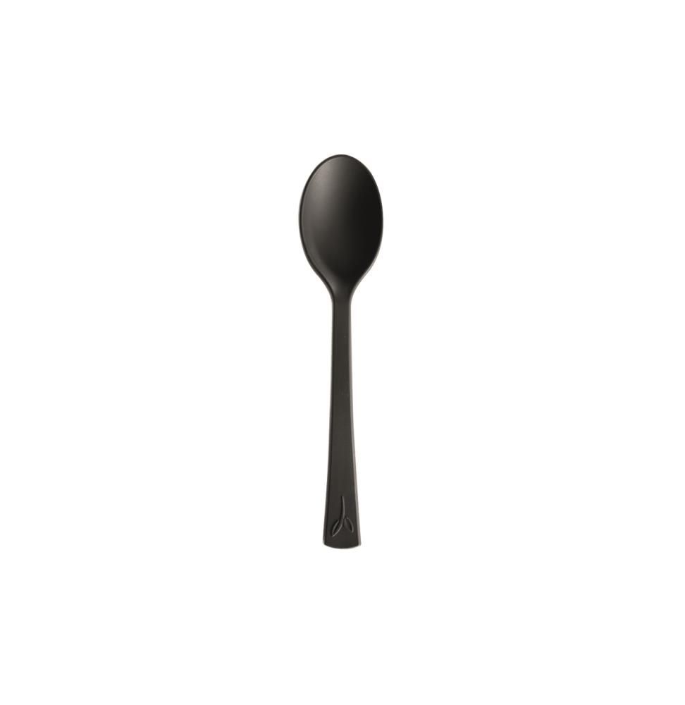 Set 2000 Cucchiaio nero in cpla 10 cm - Byo