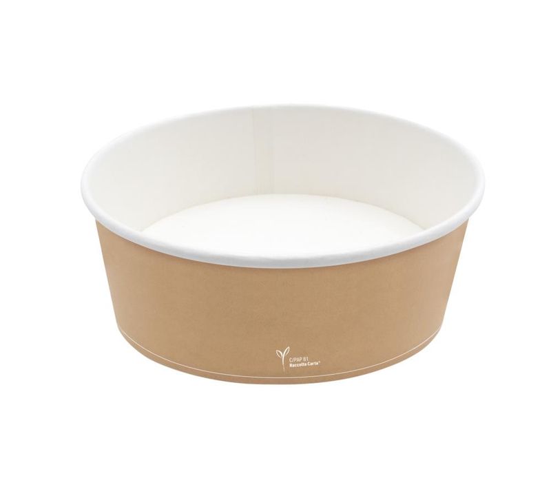Set mit 300 Papiersalat-Schüssel 1300 ml - Byo