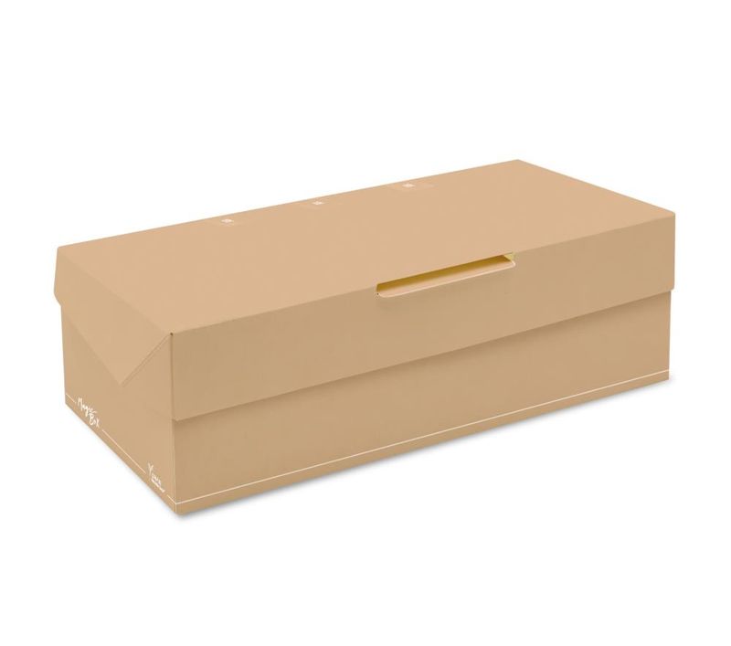 Set of 400 Rectangular Box with Lid Made of Paper 22 x 12 cm Magic Box - Byo