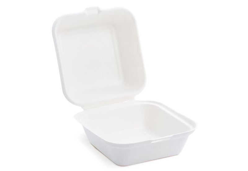 Set of 500 Takeaway box made of pulp 15 x 15 cm - Byo