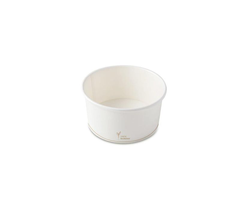 Set of 500 Paper Ice Cream Cup 250 ml - Byo