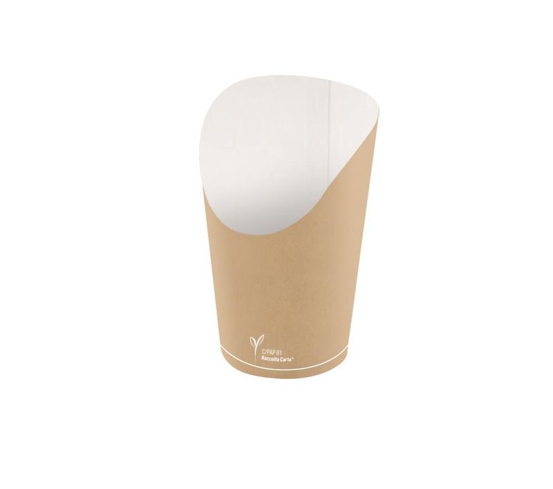 Set of 500 Medium Paper Cone 13.5 x 6 cm - Byo