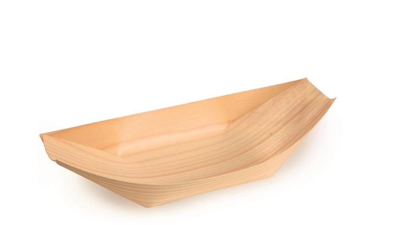 Set of 1200 Wooden Boat 13 cm - Byo