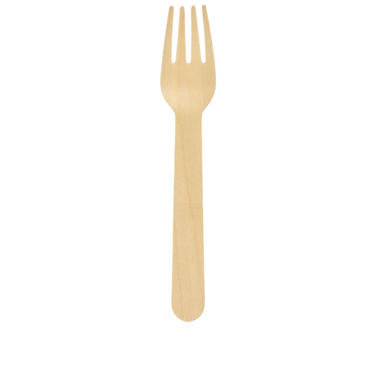 Set 1000 Forchetta in legno 16 cm Ecowood - Byo