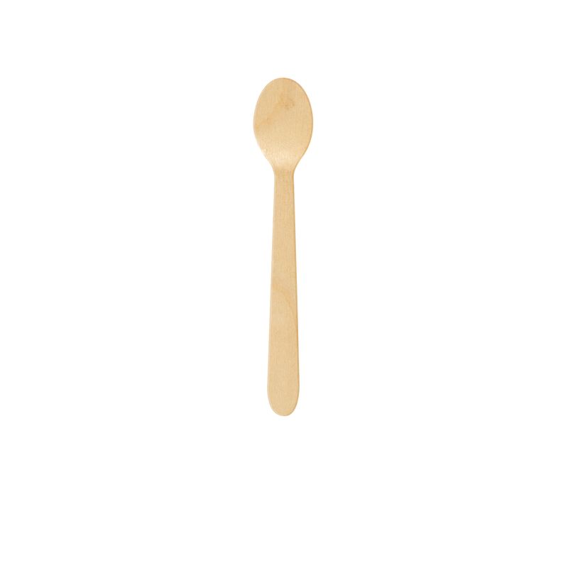 Set 1000 Cucchiaino in legno 11 cm Ecowood - Byo