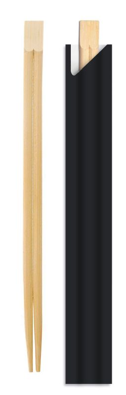 Set of 1000 Bamboo chopsticks with open packaging 21 cm - Byo