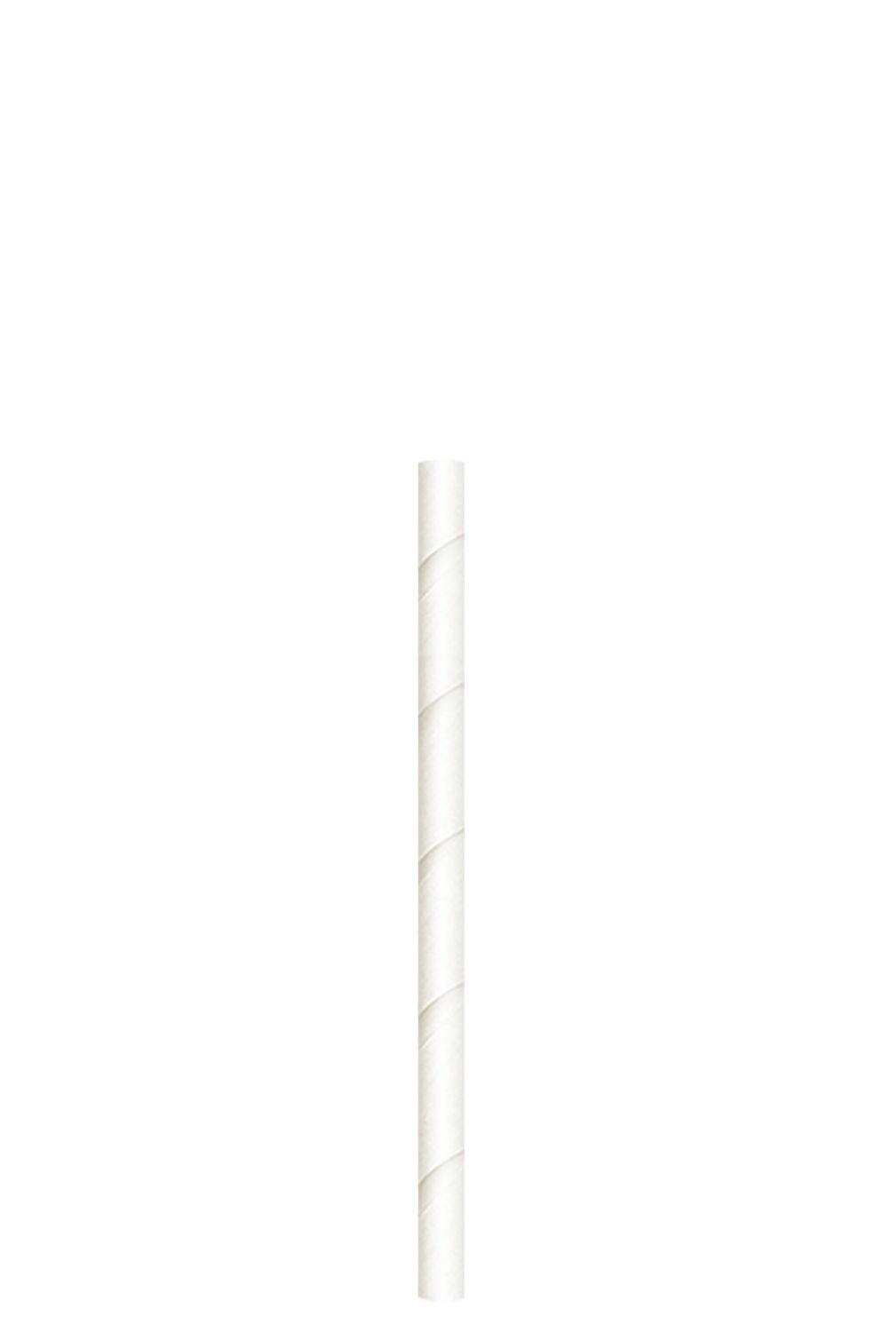 Set 5000 Cannuccia bianca in carta 13,5 cm - Byo