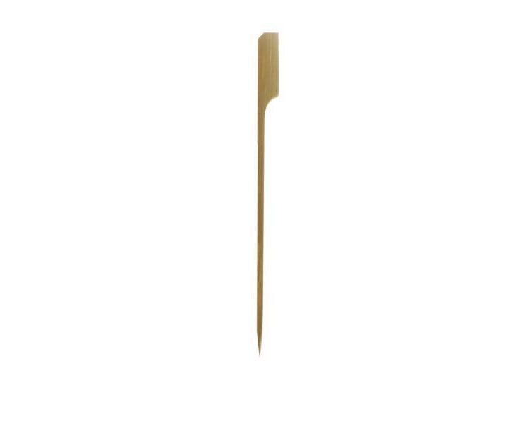 Set mit 5000 Bambus-Spieße mit Fahne 15 cm - Byo