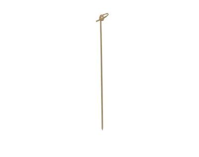 Set mit 5000 Bambusspieß mit Schleife 15 cm - Byo