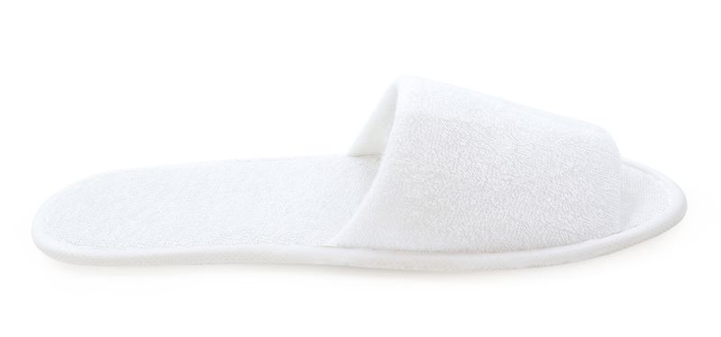 Set 100 Ciabatte bianche con punta aperta 29 cm - Byo