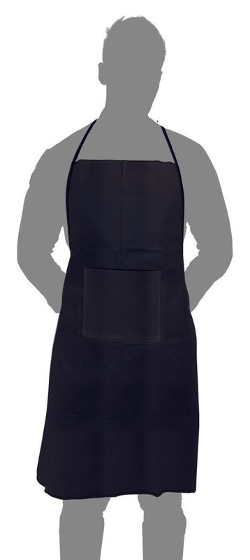 Set of 100 Black Apron 95 x 70 cm Chef - Byo