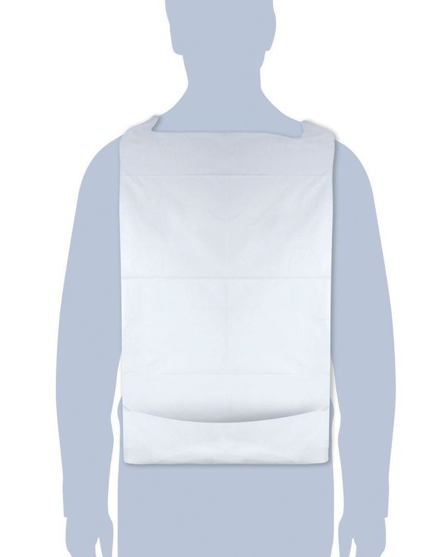 Set of 600 Paper Bib 66 x 37 cm Easy - Byo