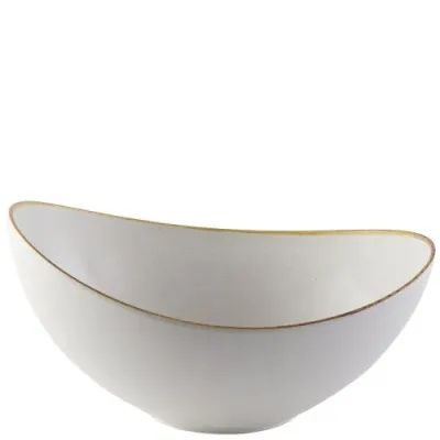Buffet Bowl 450 cl Barley White Stonecast - Churchill