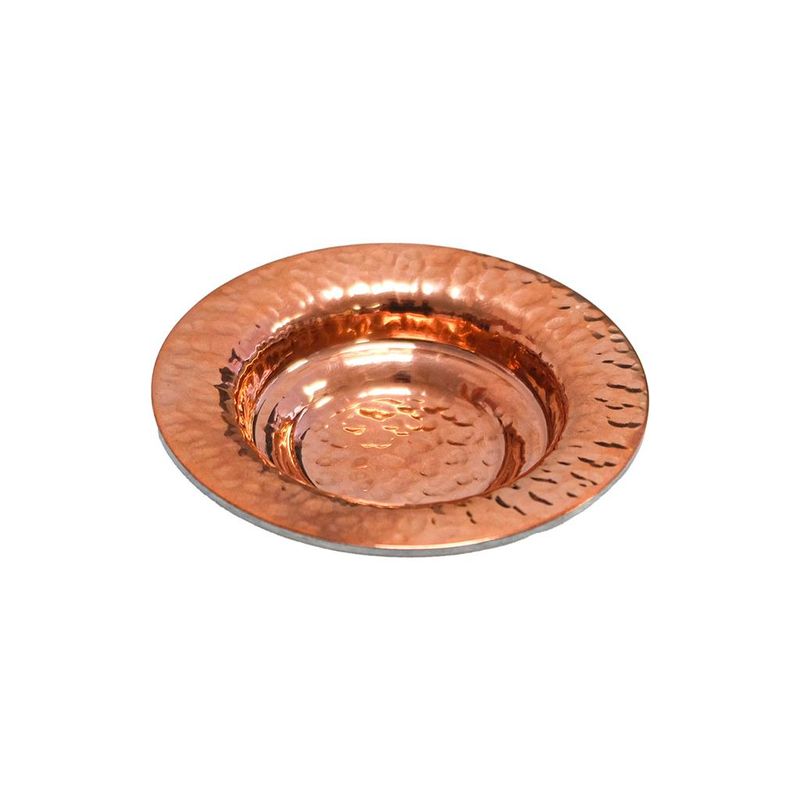 Hammered Mini Plate 11.8 cm Copper 3 - Agnelli