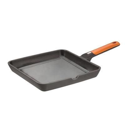 Grill Pan Smooth 28 x 28 cm Efficient - Pintinox