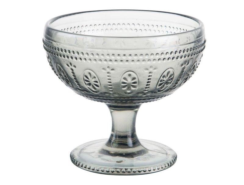 Gray Ice Cream Cup 33.7 cl Baroque - Vetreria Artistica
