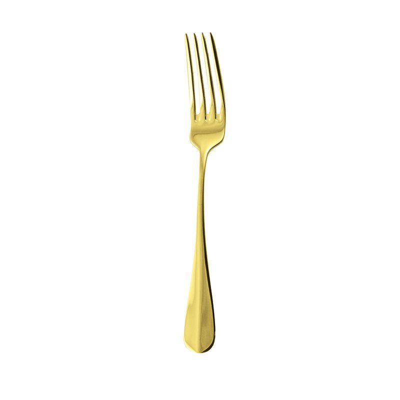 Table Fork 20.8 cm Baguette PVD Gold - Arthur Krupp