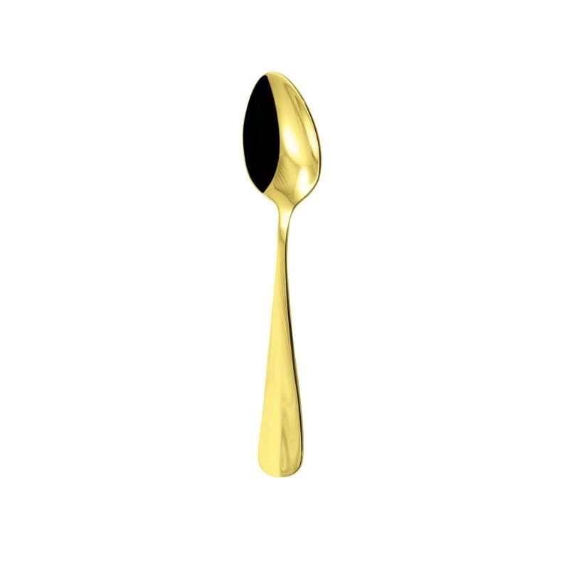 Tea Spoon 13.4 cm Baguette PVD Gold - Arthur Krupp