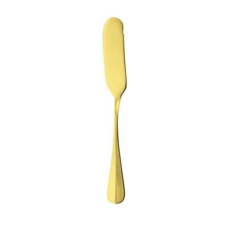 Butter Spreader 15.9 cm Baguette PVD Gold - Arthur Krupp