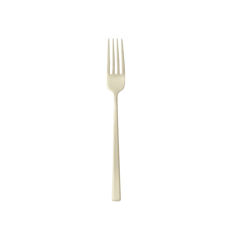 Fruit Fork 18.2 cm Cream Antique PVD Champagne - Arthur Krupp