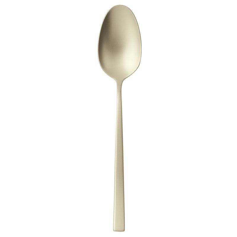 Serving Spoon 24.8 cm Cream Antique PVD Champagne - Arthur Krupp