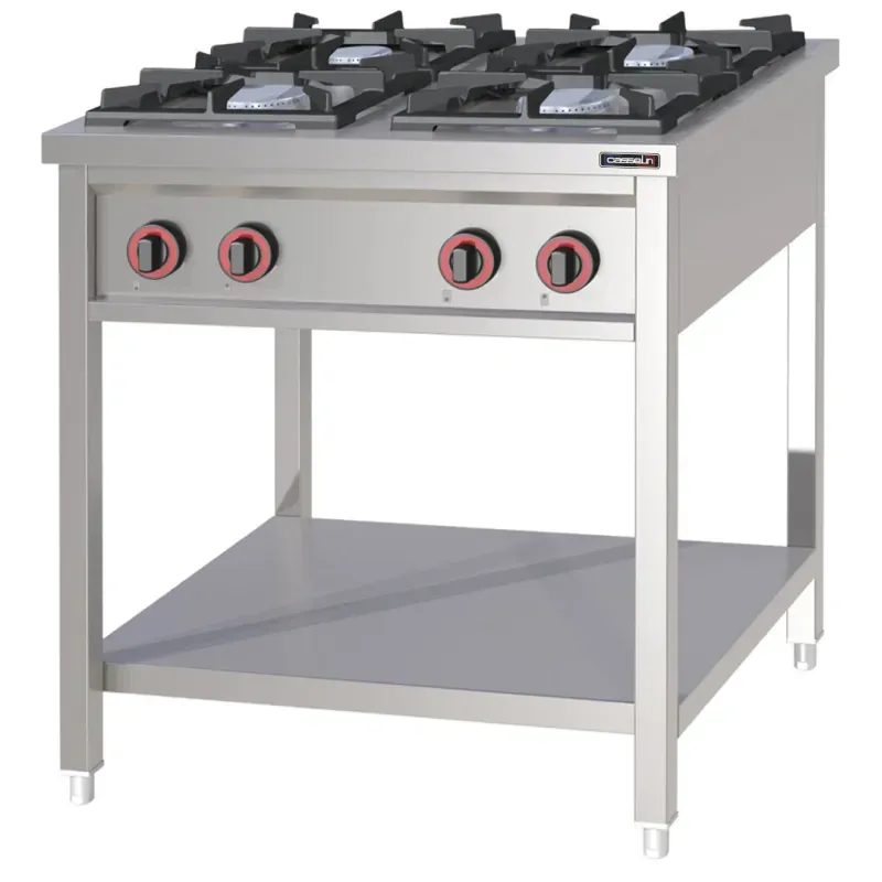 Gas Stove with 4 Burners - Casselin