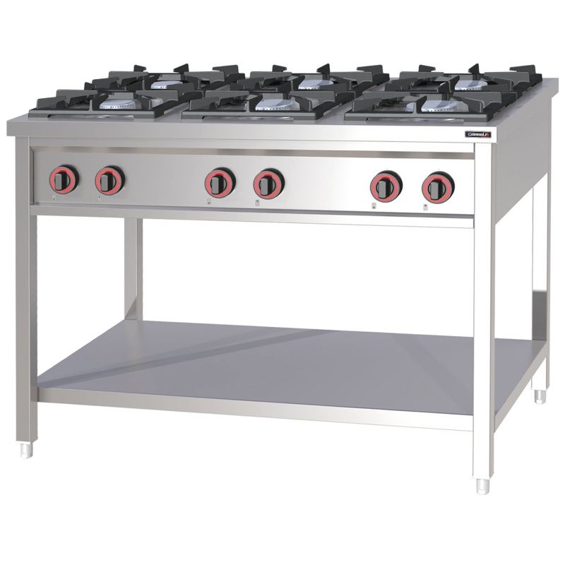 6 - Burner Gas Stove - Casselin
