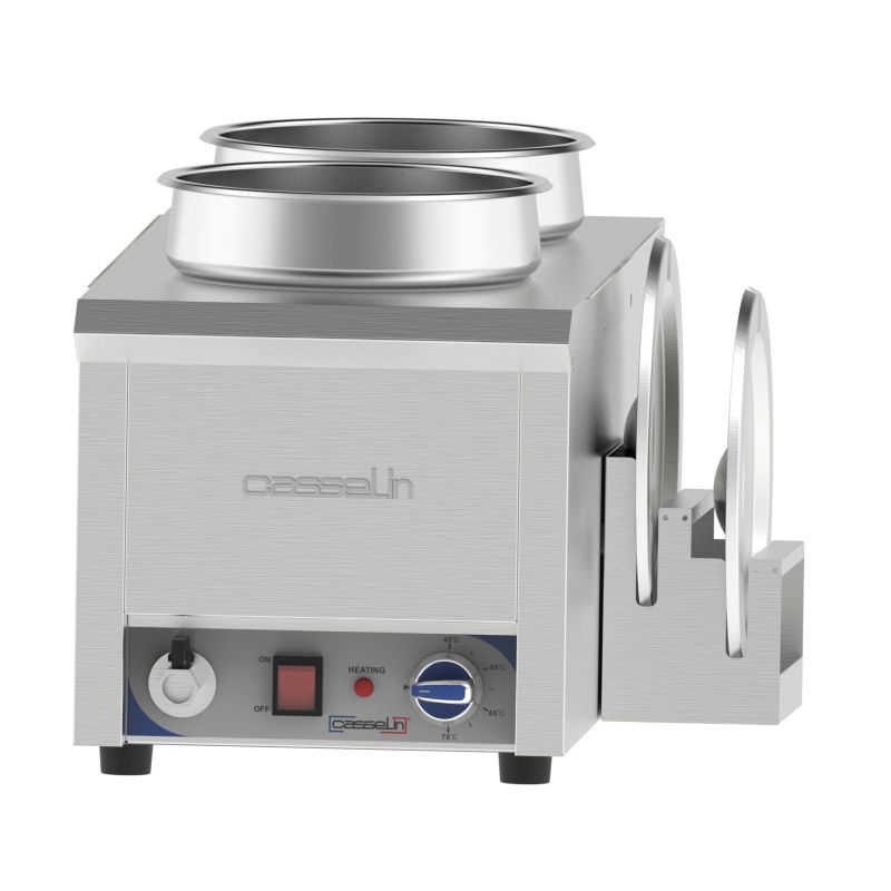 Bain - Marie for Sauces 2 x 7.5 l - Casselin