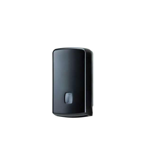 Noir Medial folded toilet paper dispenser double roll ABS plastic lock level window installation kit

