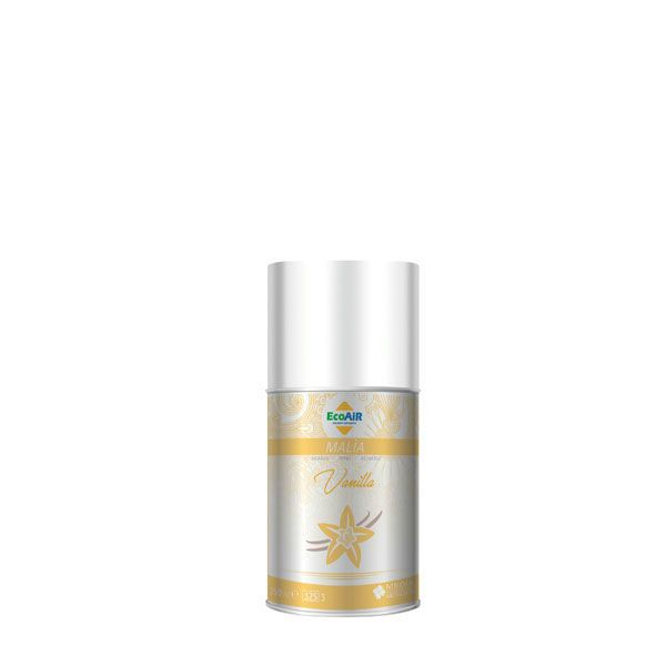 Malia vanilla 250 ml spray refill for automatic room diffusers

