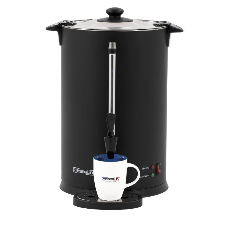 Kaffeeperkolator 100 Tassen Schwarz - Casselin