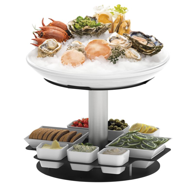 Rotating Display Stand for Seafood 3 Fuly - Casselin