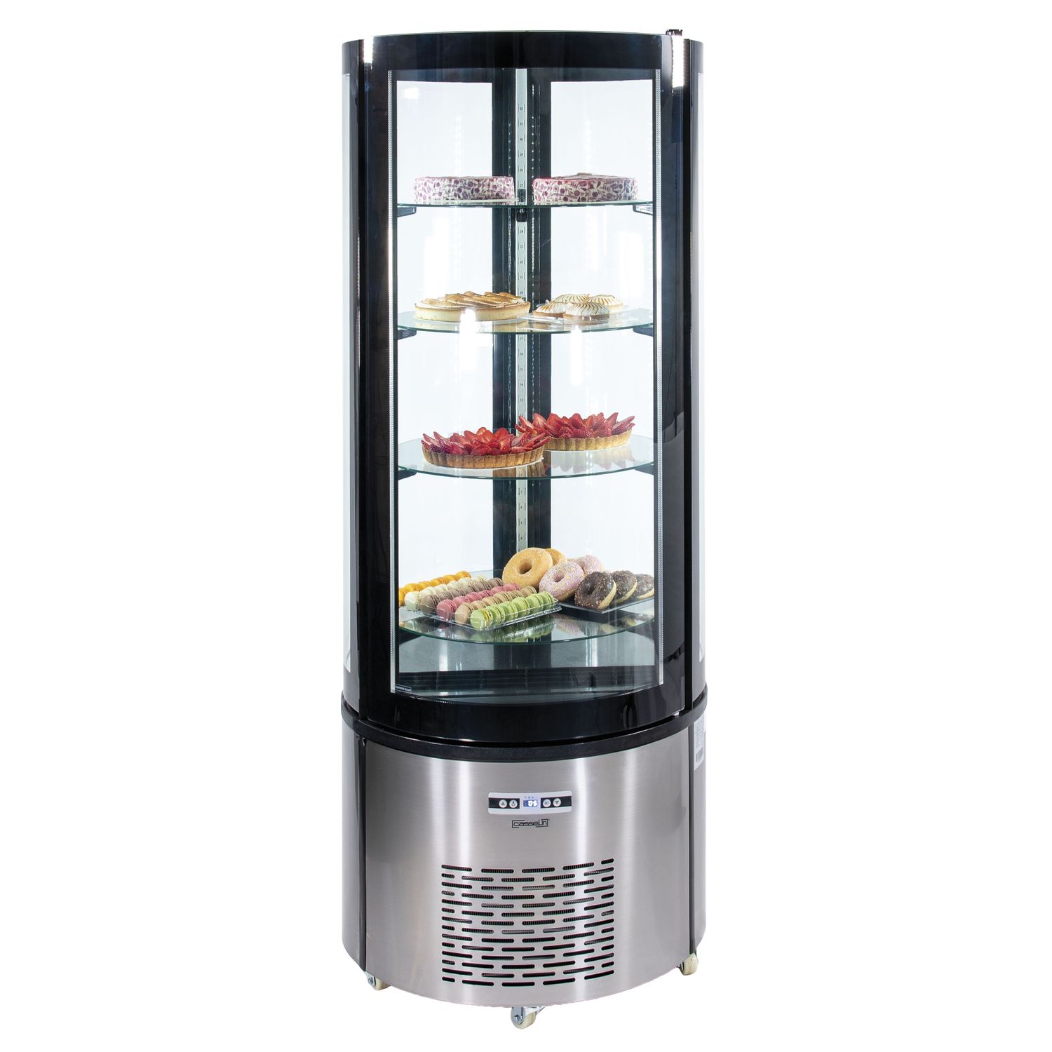 Round Refrigerated Display Case 360 l - Casselin