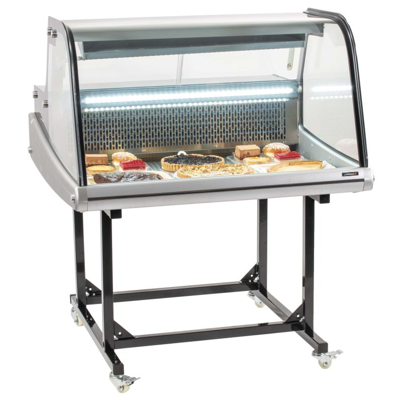 Refrigerated Display Case 175 l on Cart - Casselin