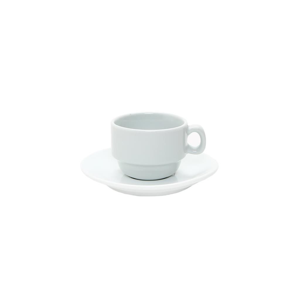 Saturnia Roma porcelain coffee saucer