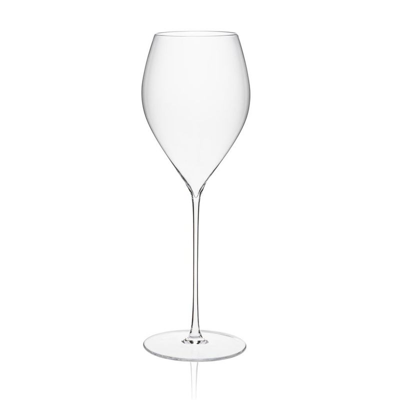 Rona Arte champagne glass 29 cl clear glass elegant for horeca professional use.
