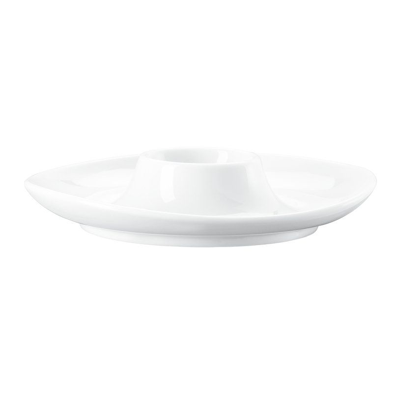 Egg Cup with Deposit 13.1 cm Junto White - Rosenthal