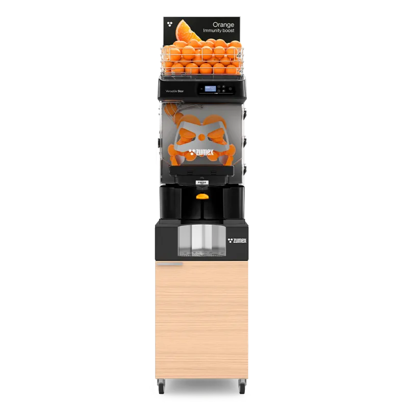 Juicer Versatile Star Juice Corner Slim Oiled Oak - Zumex