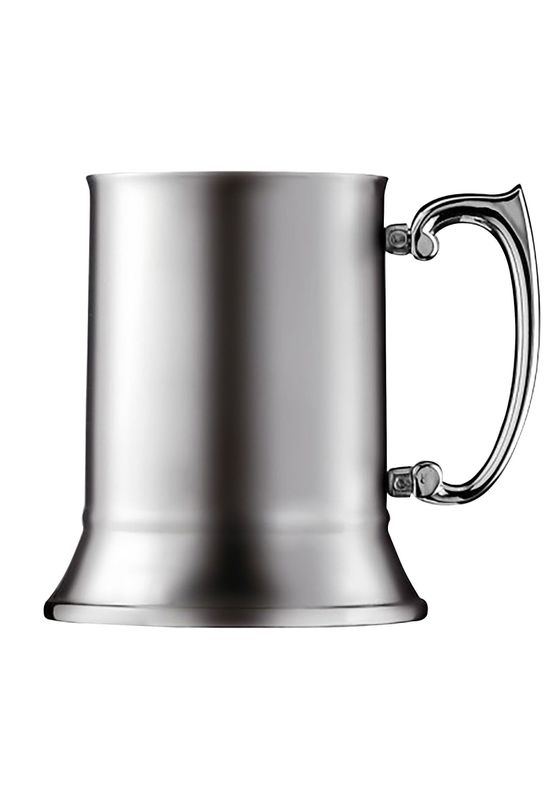 Beer mug 450 ml stainless steel horeca use