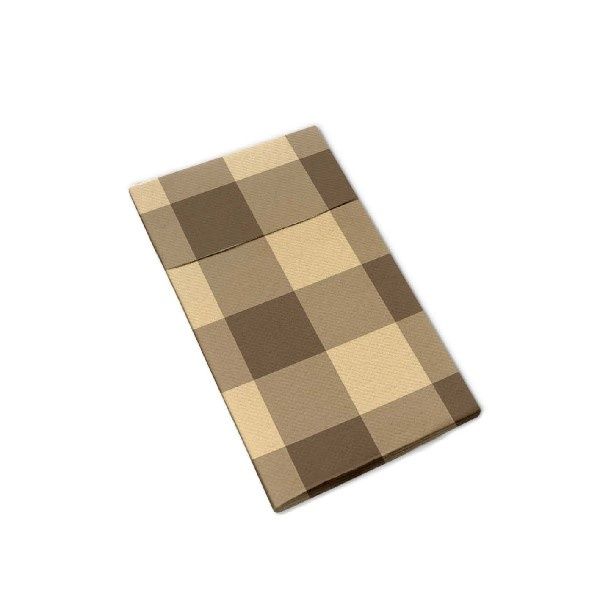 Napkin Rifugio Natural 40x40 cm airlaid with cutlery pocket for horeca