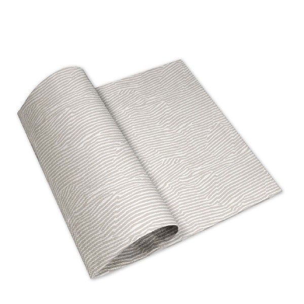 Tovagliolo Zeb Sabbia 40x40 in airlaid con grafica moderna per horeca
