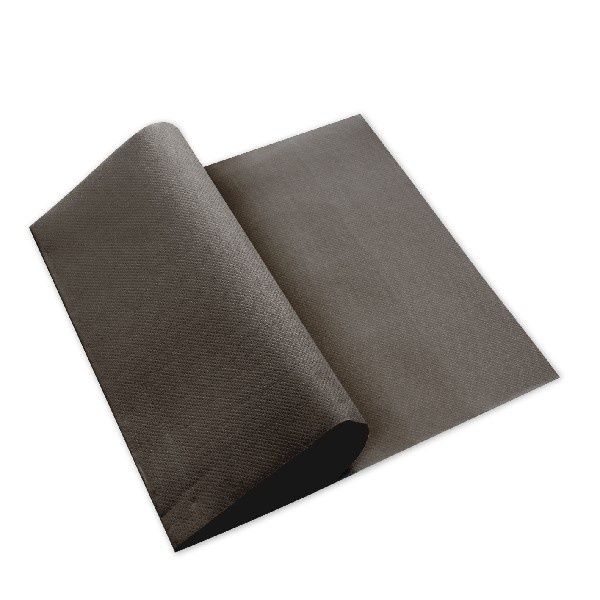 Chocolate tissue napkin 40x40 for horeca tables