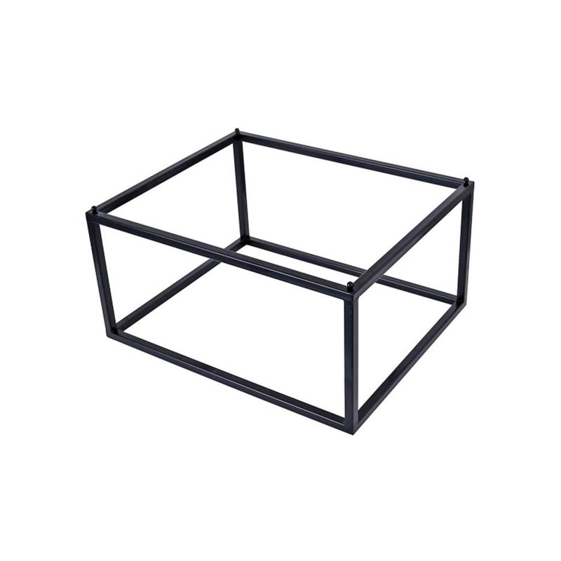 Bliss GN 1/2 buffet stand 32.5x26.5 cm black coated steel for Horeca use