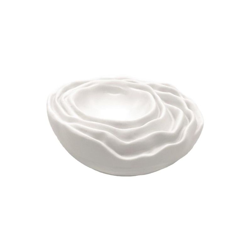 10 cm round Terra porcelain bowl Costa Verde for horeca use
