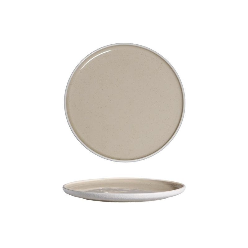 Flat Plate 15.5 cm Sandy Beige - Tirolix